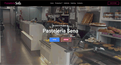 Desktop Screenshot of pasteleriasena.com